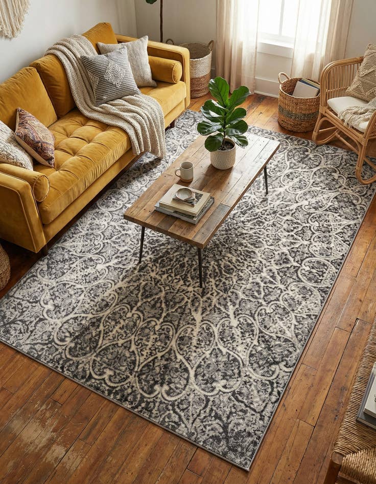 Detail image of 5' 3 x 8' Monte Carlo Rug