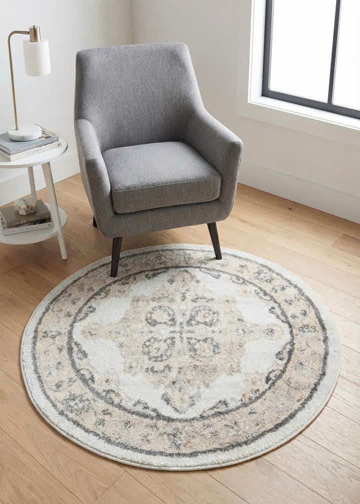 3' 3 x 3' 3 Parker Round Rug