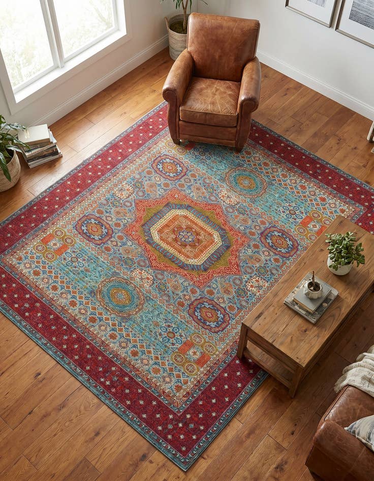 Detail image of 7' 9 x 7' 9 Boutique Square Rug