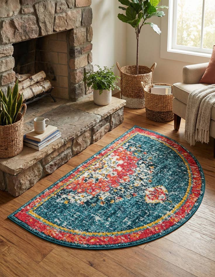 Detail image of 3' x 6' Carrington Hearth Rug