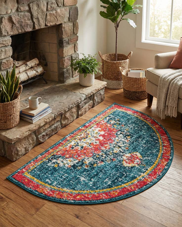 Detail image of 3' x 6' Madeline Hearth Rug