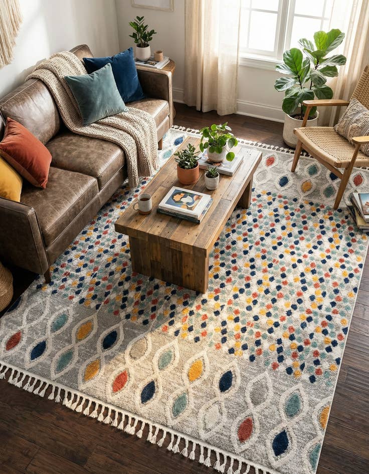 Detail image of 7' 10 x 10' Cherokee Rug