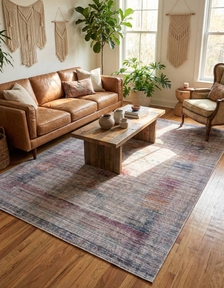 Detail image of 7' 3 x 10'  Washable Sisu Rug