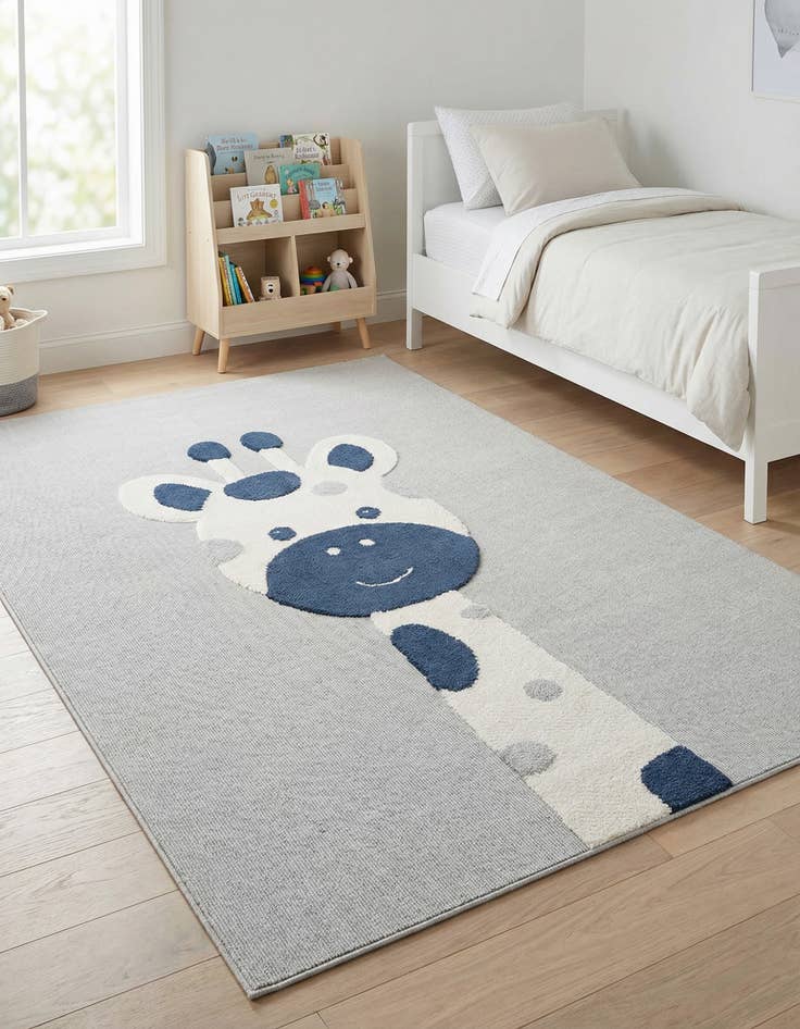 Detail image of 6' x 9' Whimsy Kids Rug
