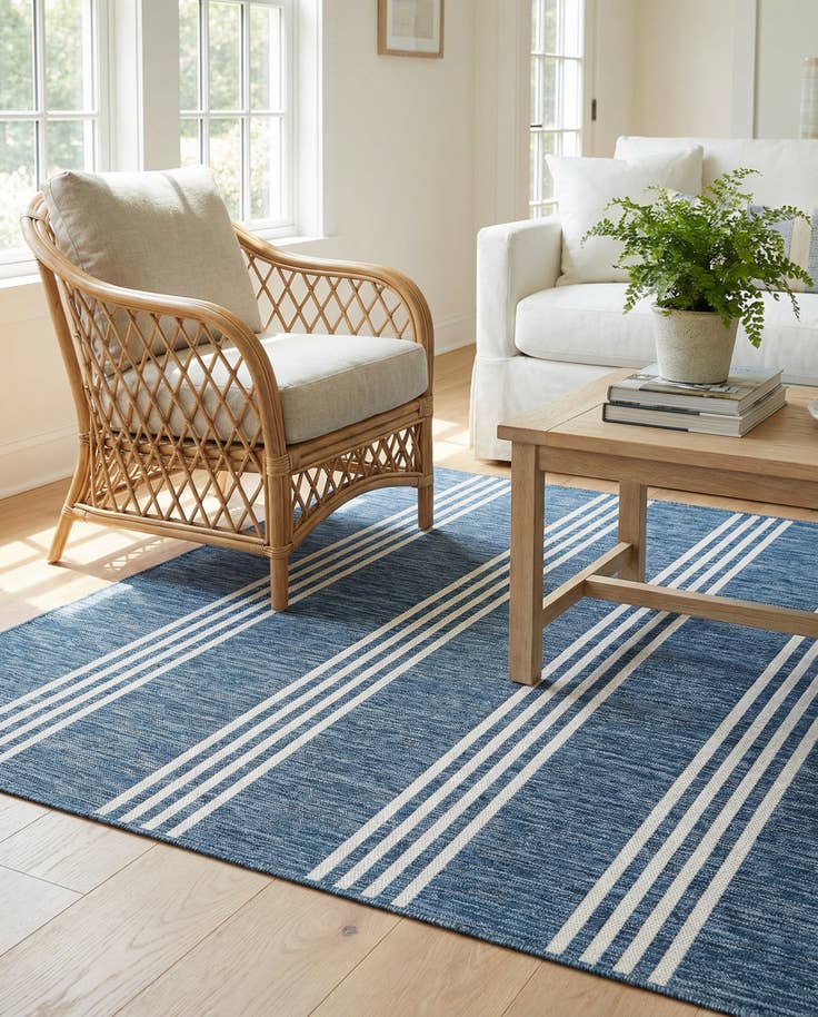 Detail image of 7' 10 x 10' Easy-Clean Jill Zarin Anguilla Indoor / Outdoor Rug