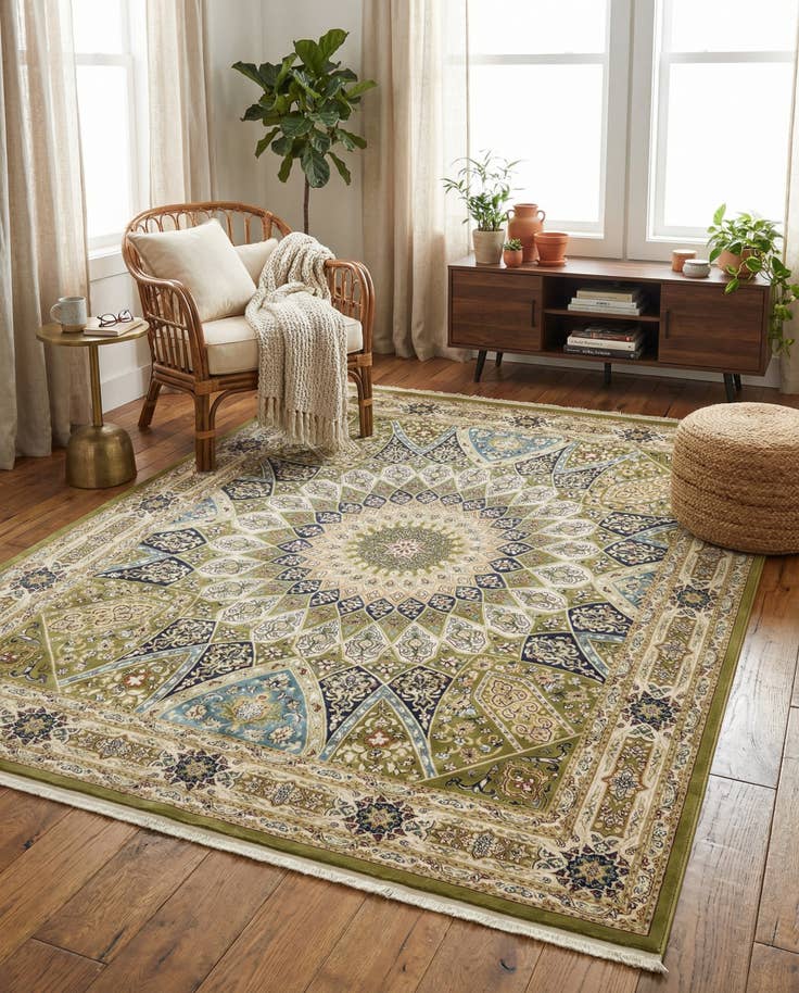 Detailansicht von 240cm x 305cm Nain Design Teppich