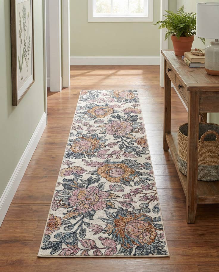 Detail image of 2' x 8' Blossom Runner Rug
