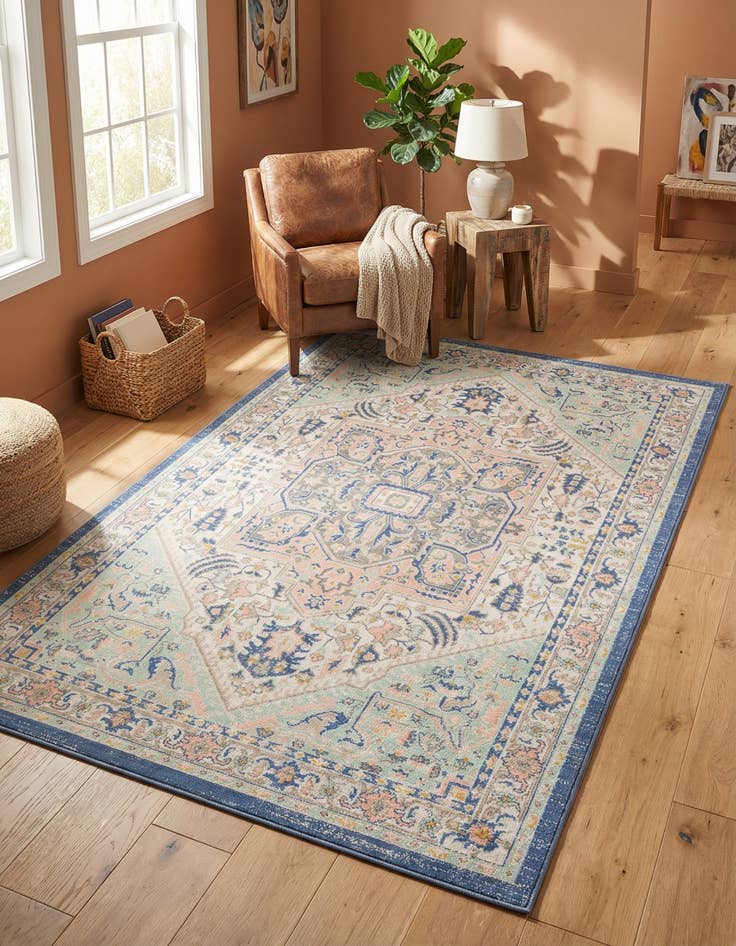 Detail image of  5' 3 x 8' Whitney Rug