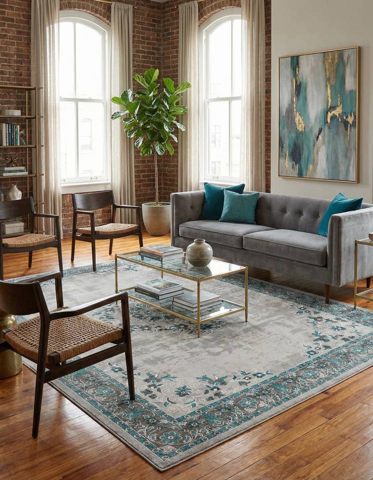 Detail image of 9' x 12' Lucerne Rug