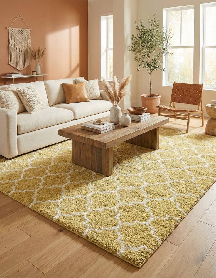 Detail image of 9' x 12' 2 Marrakesh Shag Rug