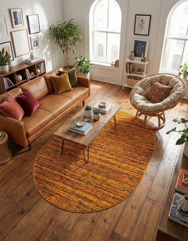 Detail image of 7' 10 x 10' Calypso Oval Rug