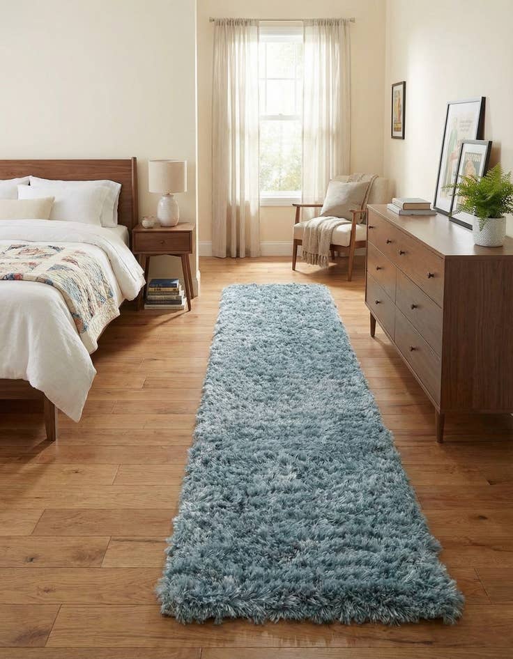 Detail image of 2' x 10' Marilyn Monroe&trade; Shag Runner Rug