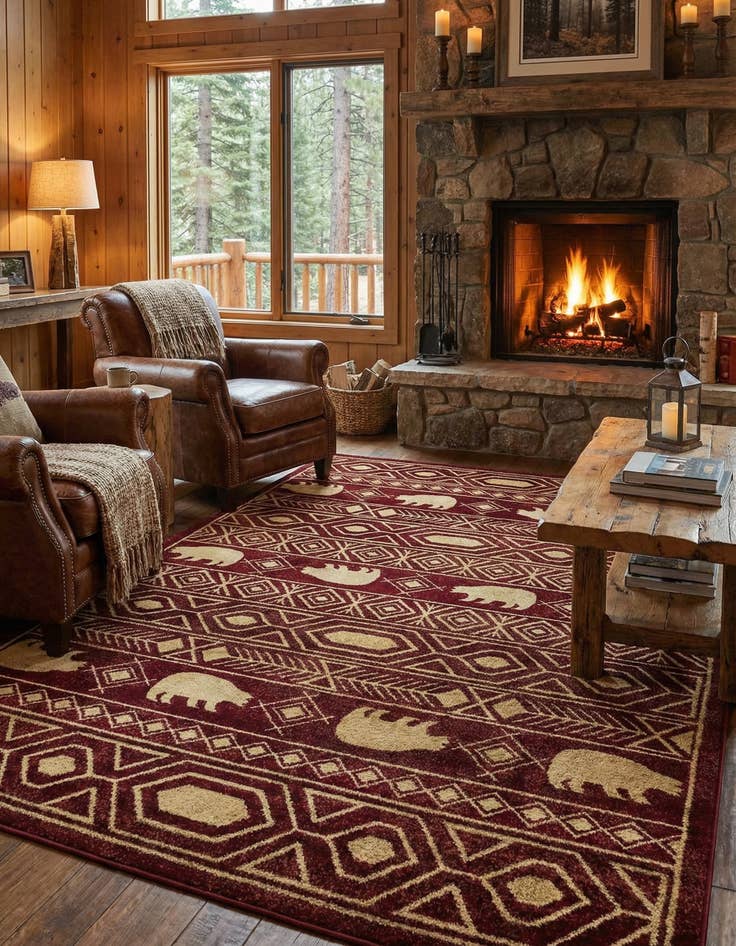 Detail image of 6' x 9' Pioneer Rug