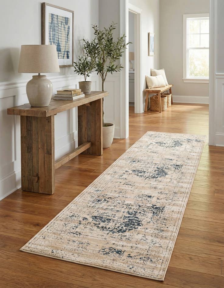 Detail image of 2' 7 x 10' Villa Runner Rug
