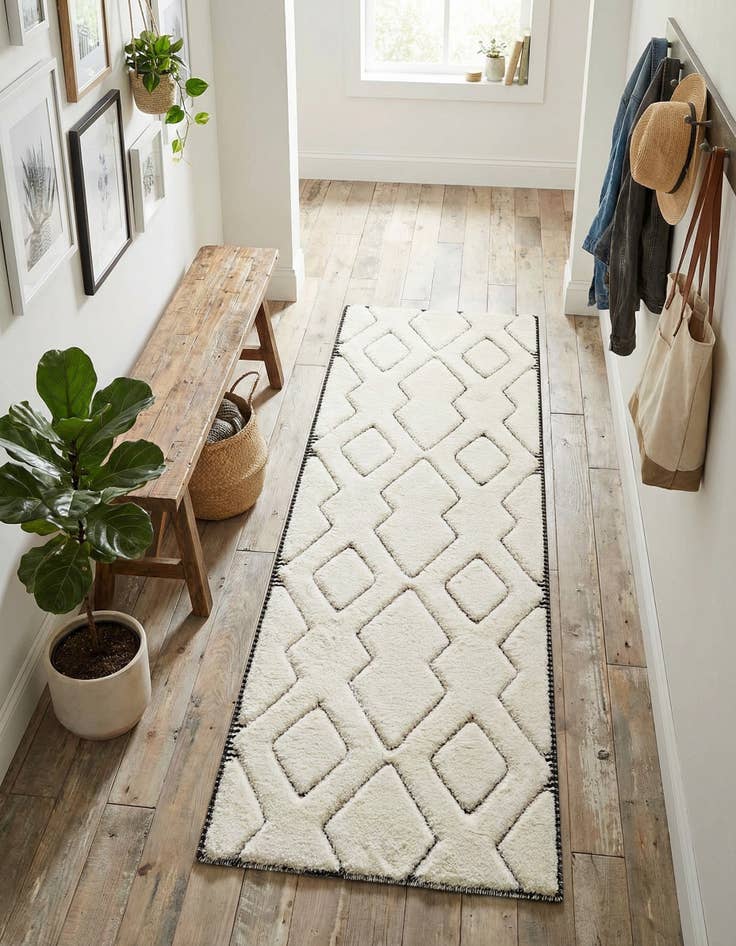 Detail image of 2' x 6' Prismatic Runner Rug