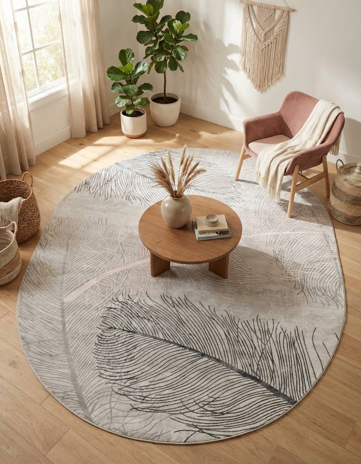 Detail image of 7' 10 x 10' Finsbury Oval Rug