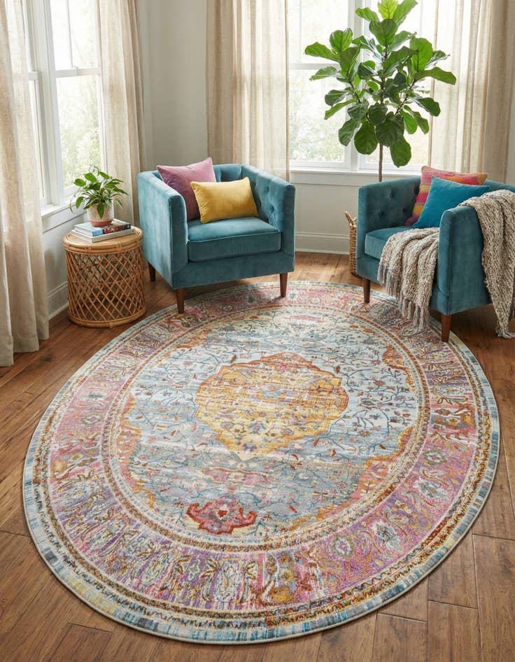 Detail image of 7' 10 x 10' Havana Oval Rug