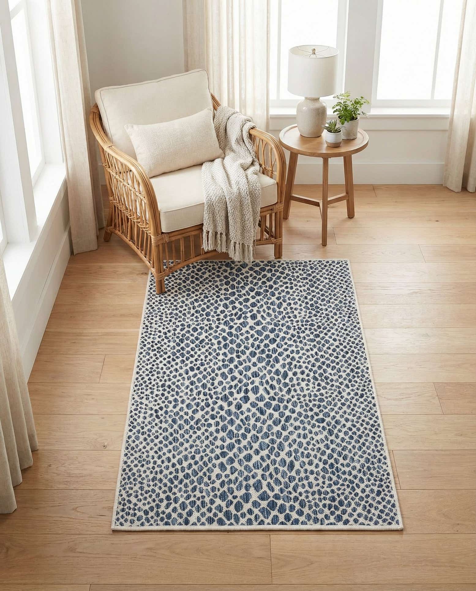 3' x 5' 3 Easy-Clean Jill Zarin Cape Town Indoor / Outdoor Rug