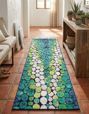 Light Green Sydney Runner Rug