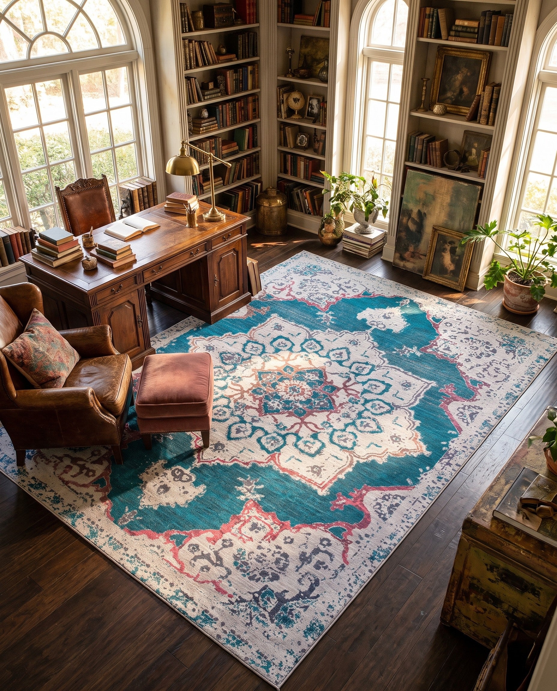 7' 10 x 10' Washable Francesca Rug