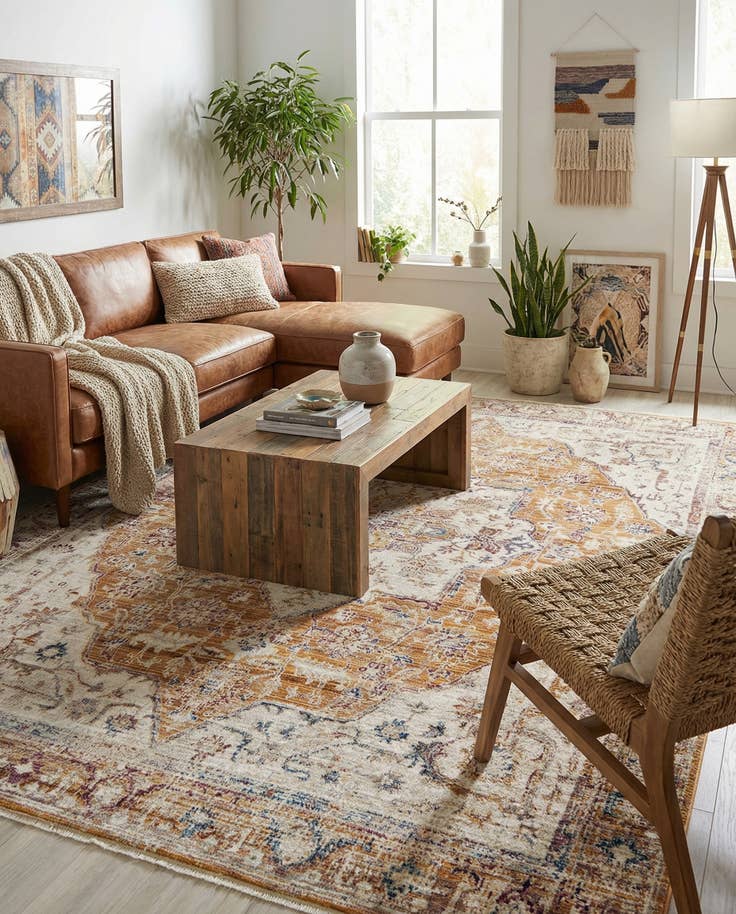 Detail image of 7' 10 x 9' 8 Deepa Rug