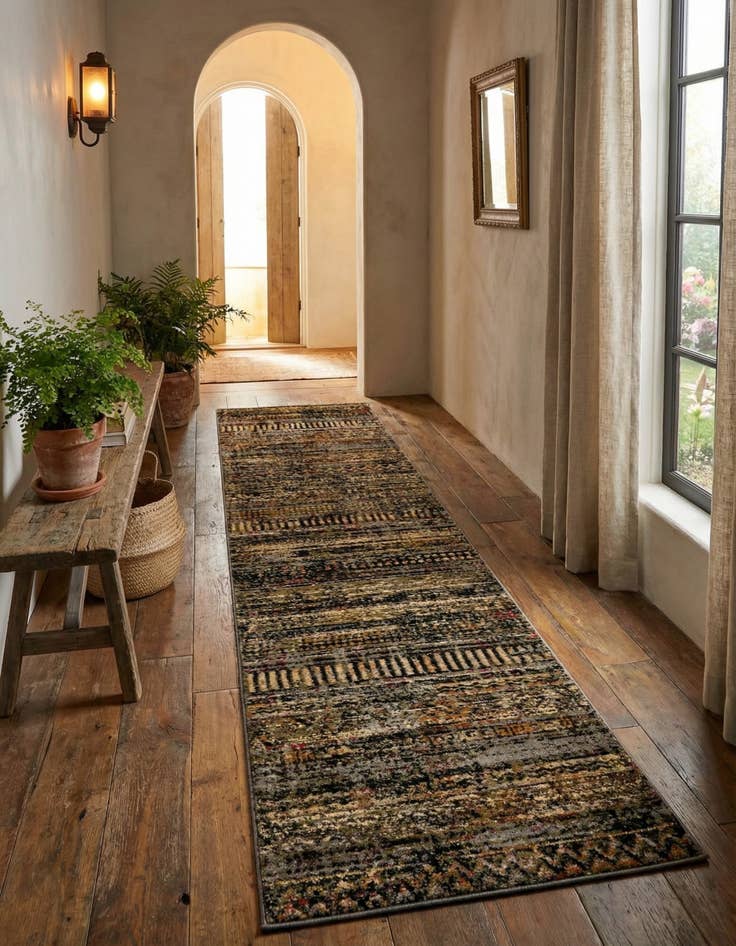 Detail image of 2' x 9' Saturn Runner Rug