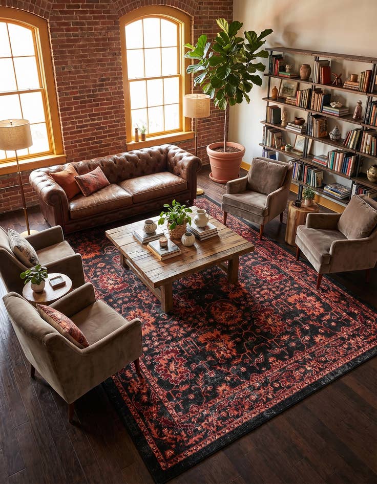 Detail image of 7' 1 x 10' Lucerne Rug