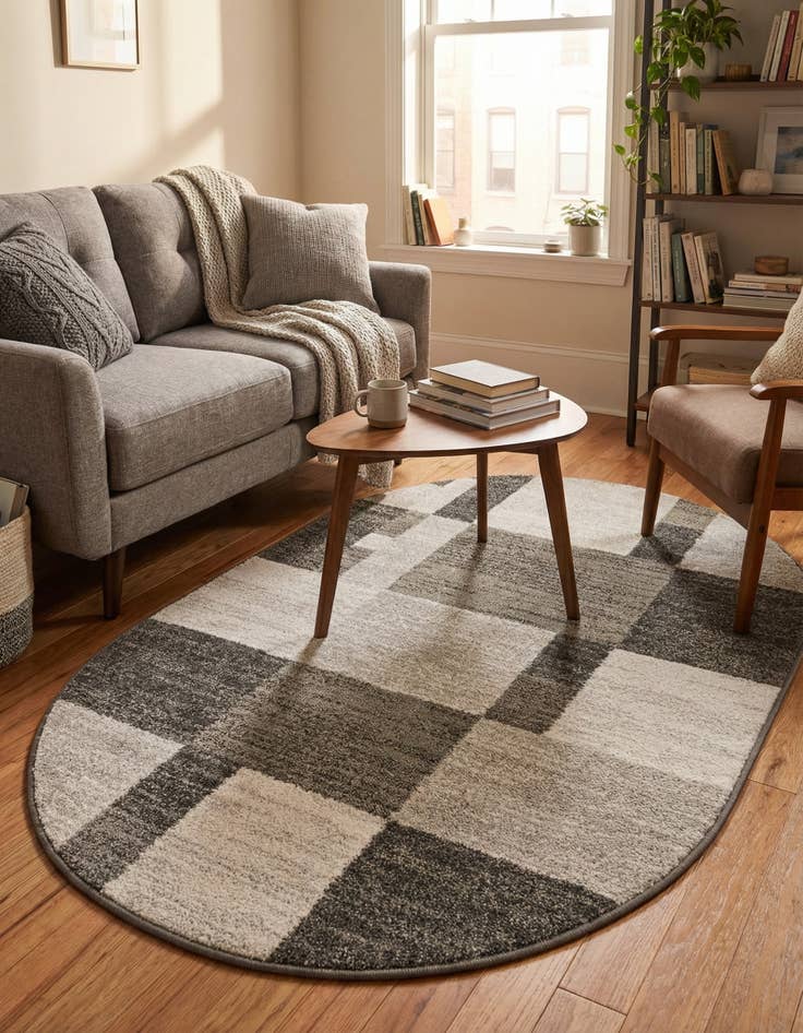 Detail image of 3' x 5' 3 Equinox Oval Rug