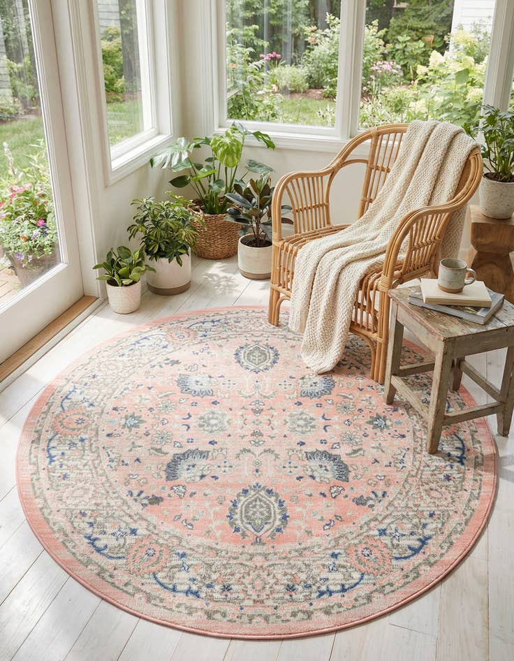 Detail image of 5' x 5' Whitney Round Rug