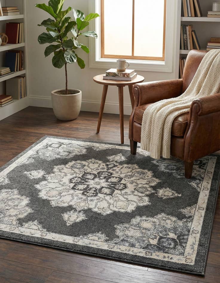 Detail image of 5' x 5' Parker Square Rug