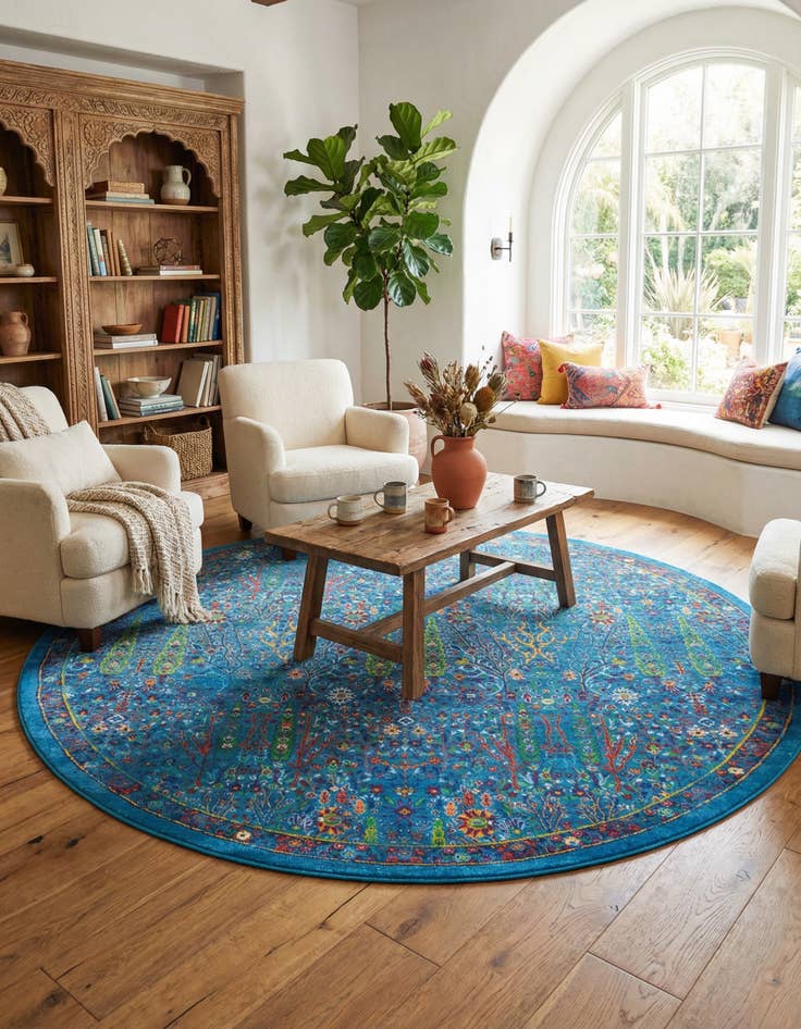 Detail image of 10' x 10' Calypso Round Rug