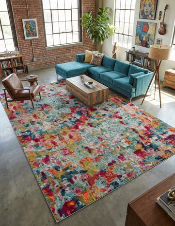 10' 6 x 16' 5 Washable Theia Rug
