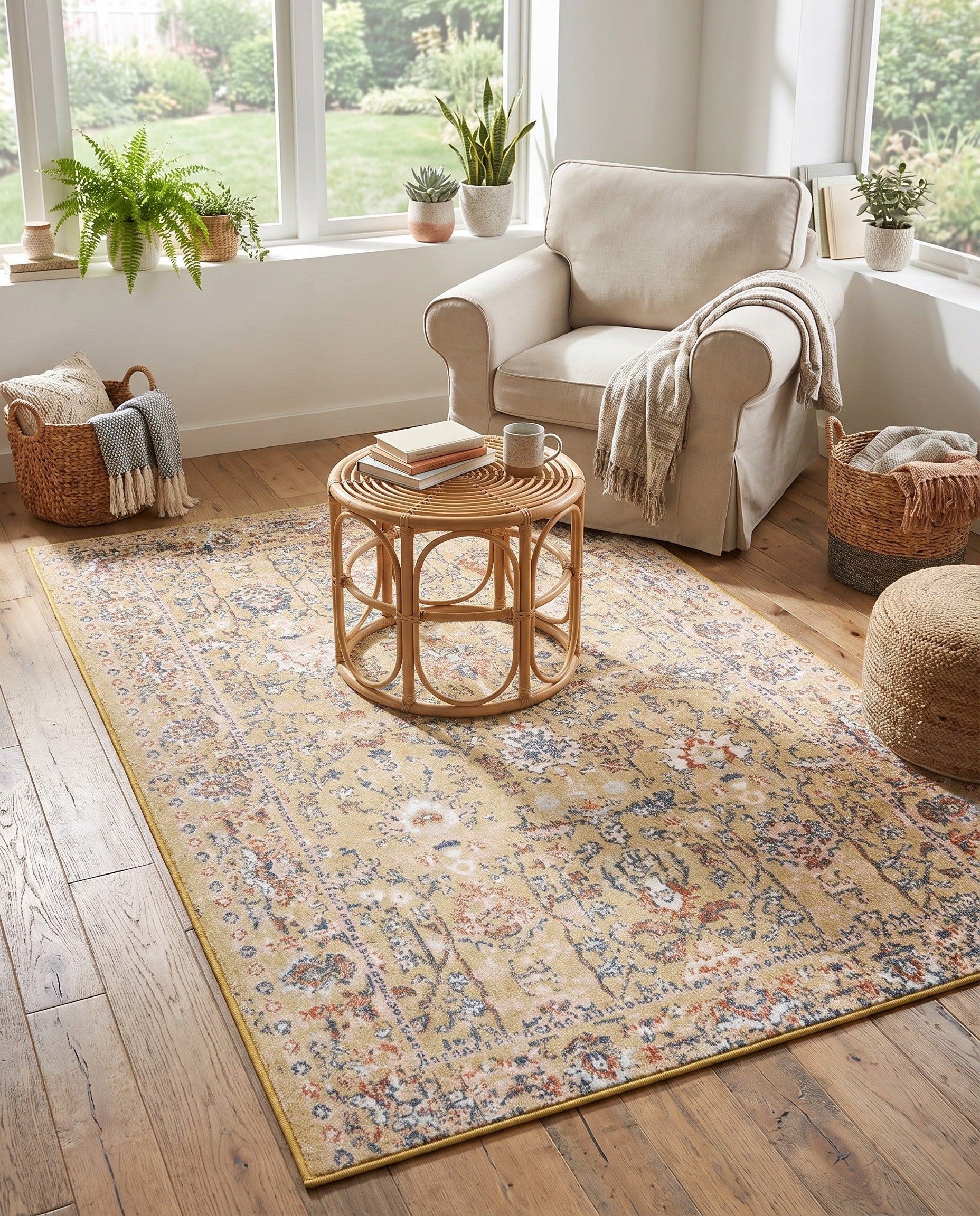 4' x 6' Kamala Washable Rug