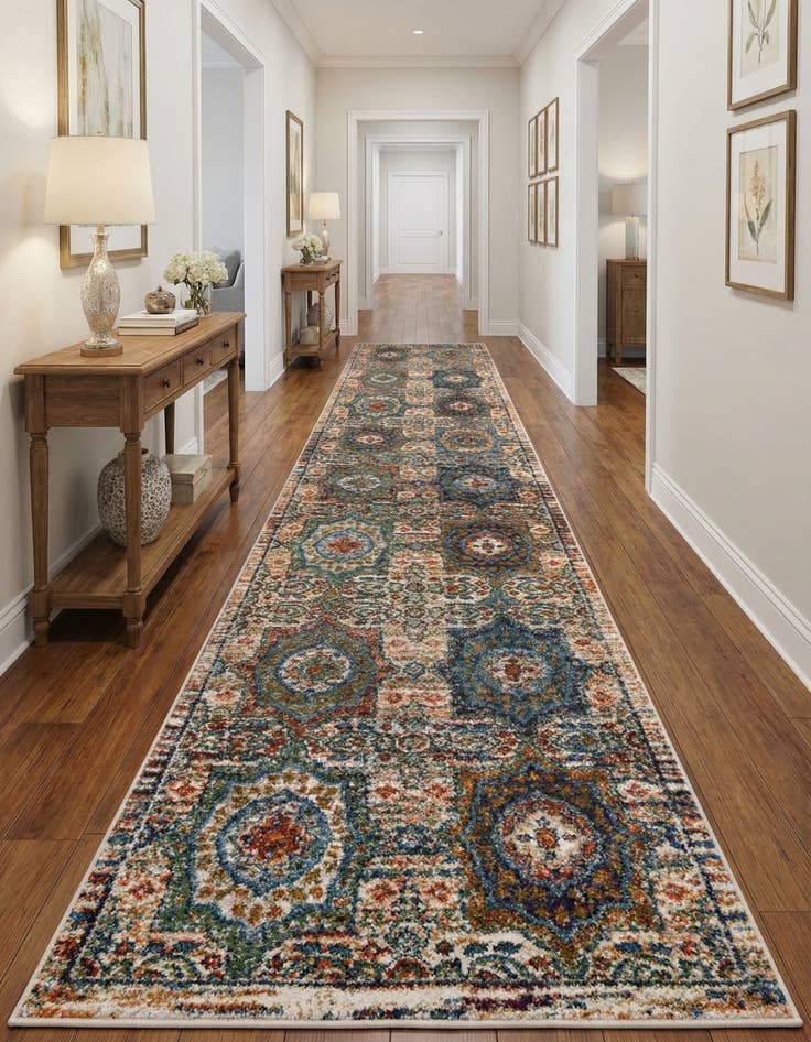 Detail image of 2' 7 x 13' Isabella Runner Rug