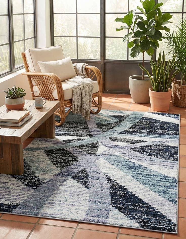 Detail image of 6' 1 x 9' Tucson Rug