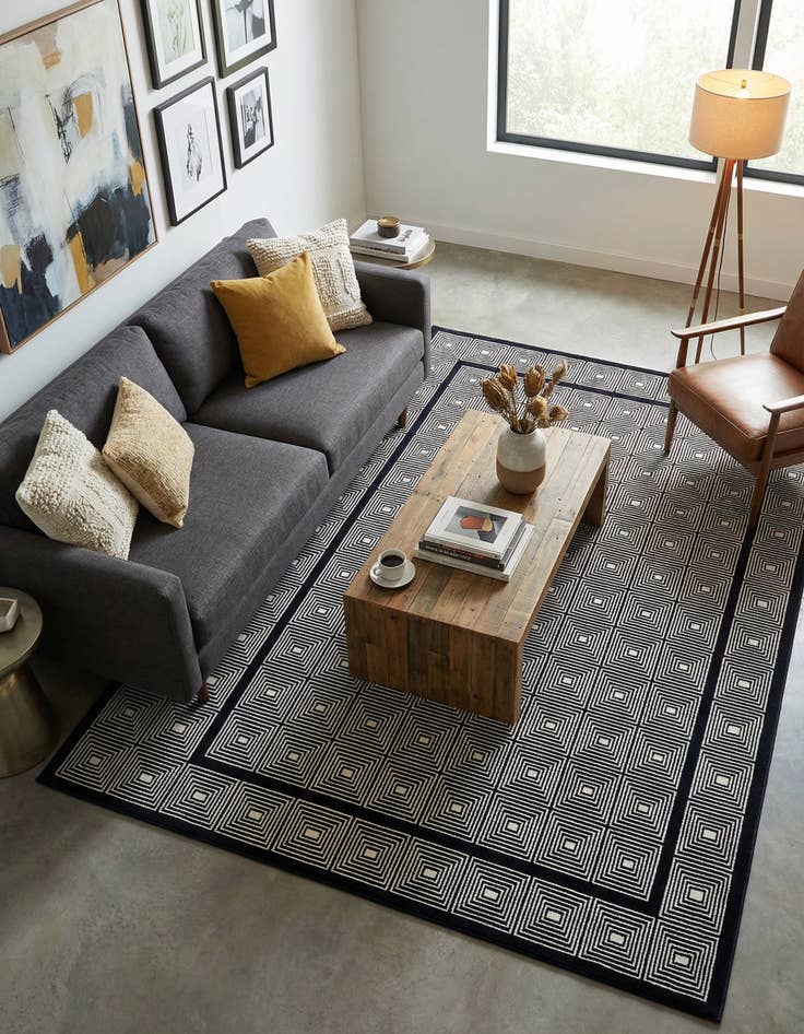 Detail image of 5' 3 x 8' Aakaar Rug