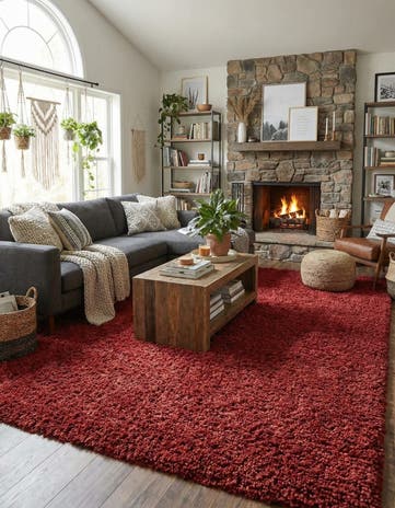 Poppy Zermatt Shag Rug