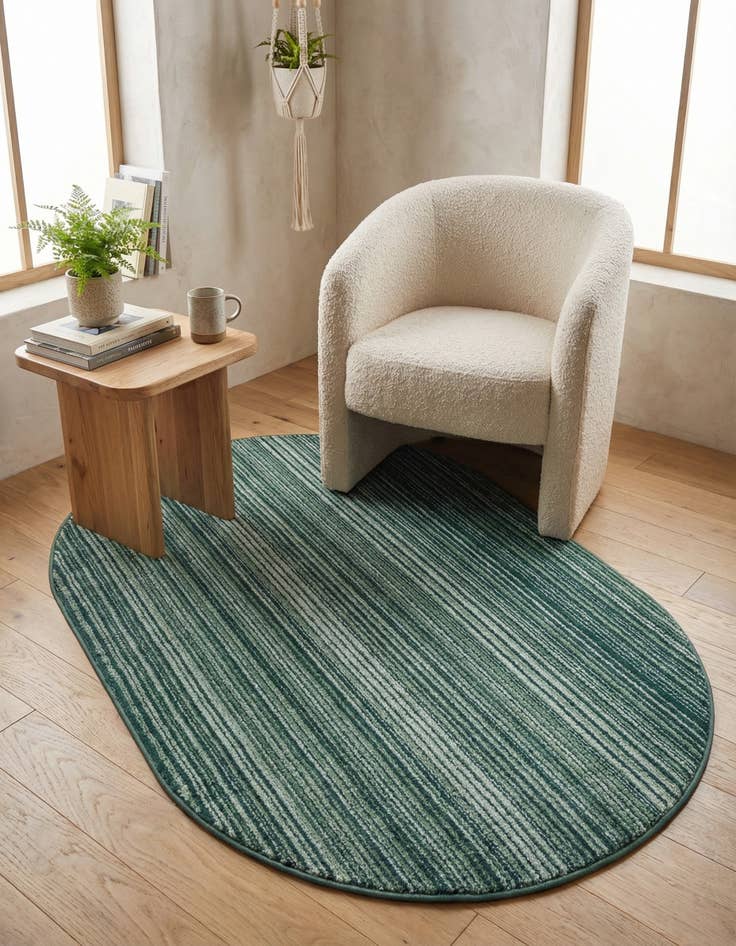 Detail image of 3' 3 x 5' 3 Gemstone Oval Rug