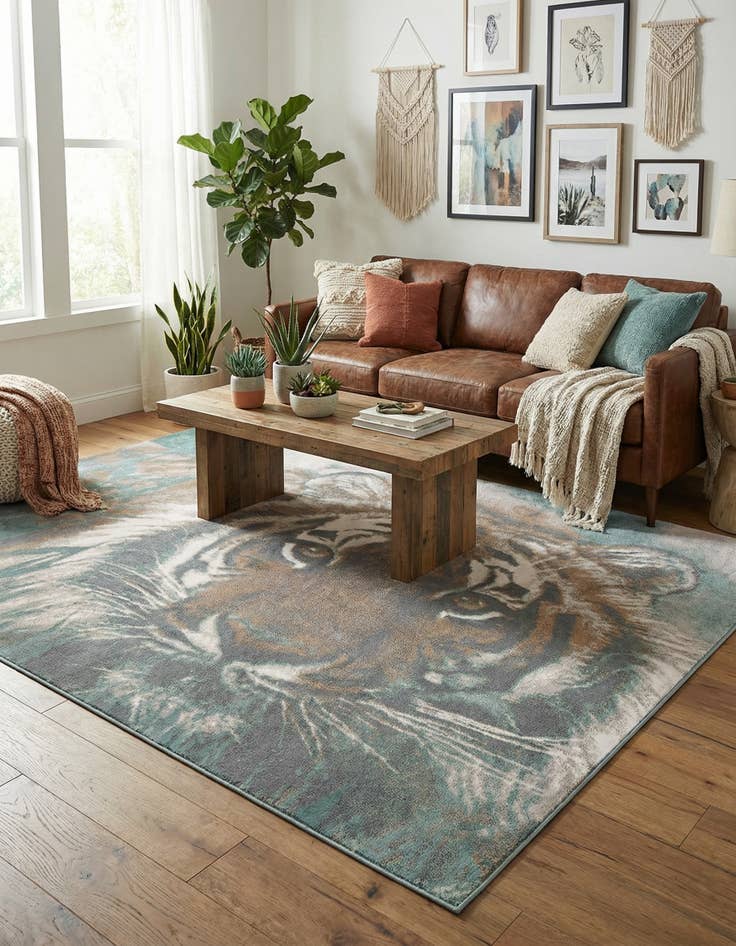 Detail image of 9' x 12' Safari Rug