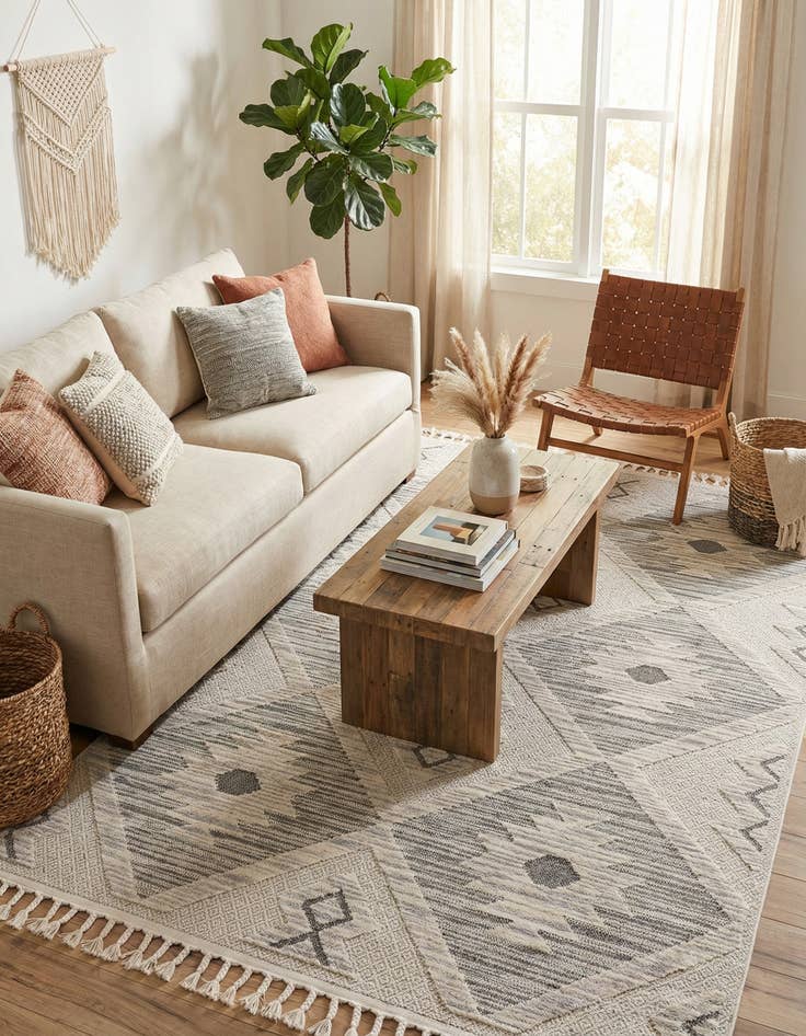 Detail image of  5' 3 x 8' Arlo Rug