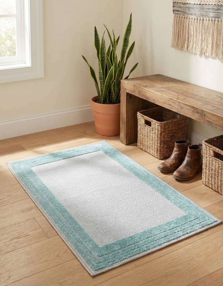 Detail image of 2' x 3' Easy-Clean Aruba Indoor / Outdoor Rug