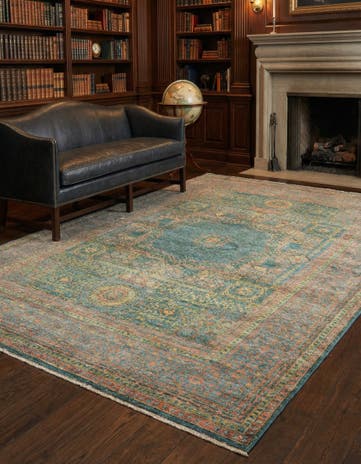 5' 9 x 7' 9 Hand Knotted Amina Rug