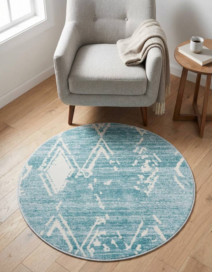Detail image of 3' 3 x 3' 3 Uptown Carnegie Hill Round Rug
