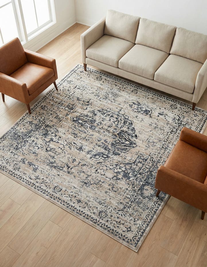 7' 10 x 7' 10 Eliza Square Rug