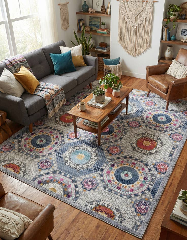 Detail image of 8' x 9' 10 Budapest Rug