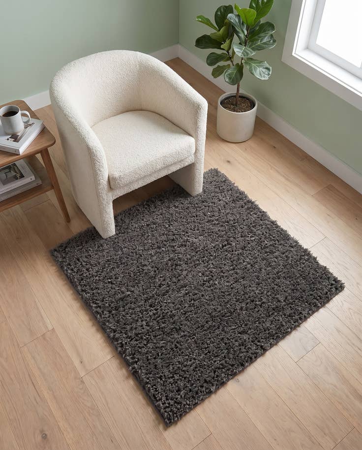 Detail image of 3' 3 x 3' 3 Everyday Shag Square Rug