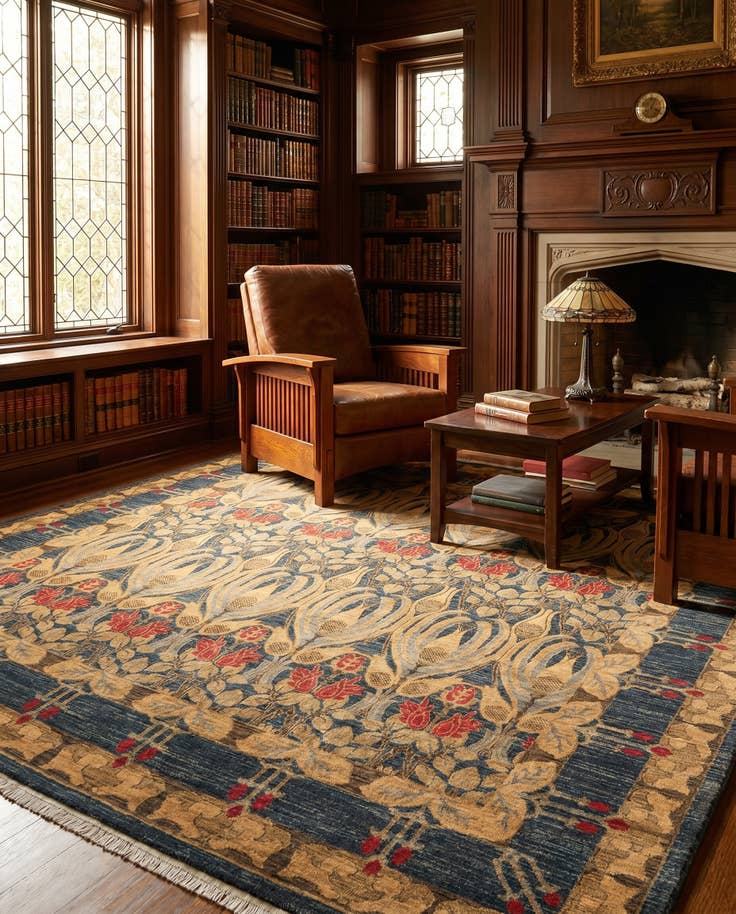 Detail image of 10' x 10' Kensington Square Rug