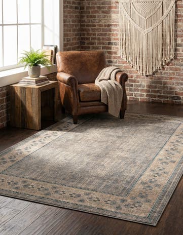 Gray Viola Rug