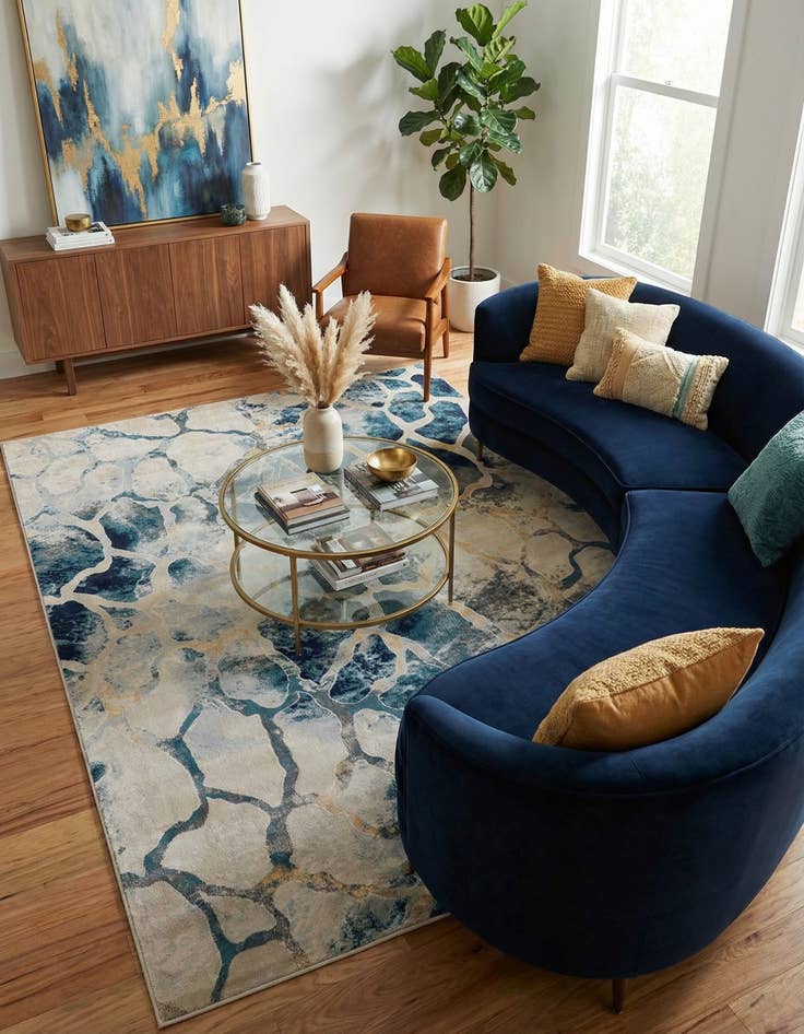 Detail image of 7' x 10' Gossamer Rug