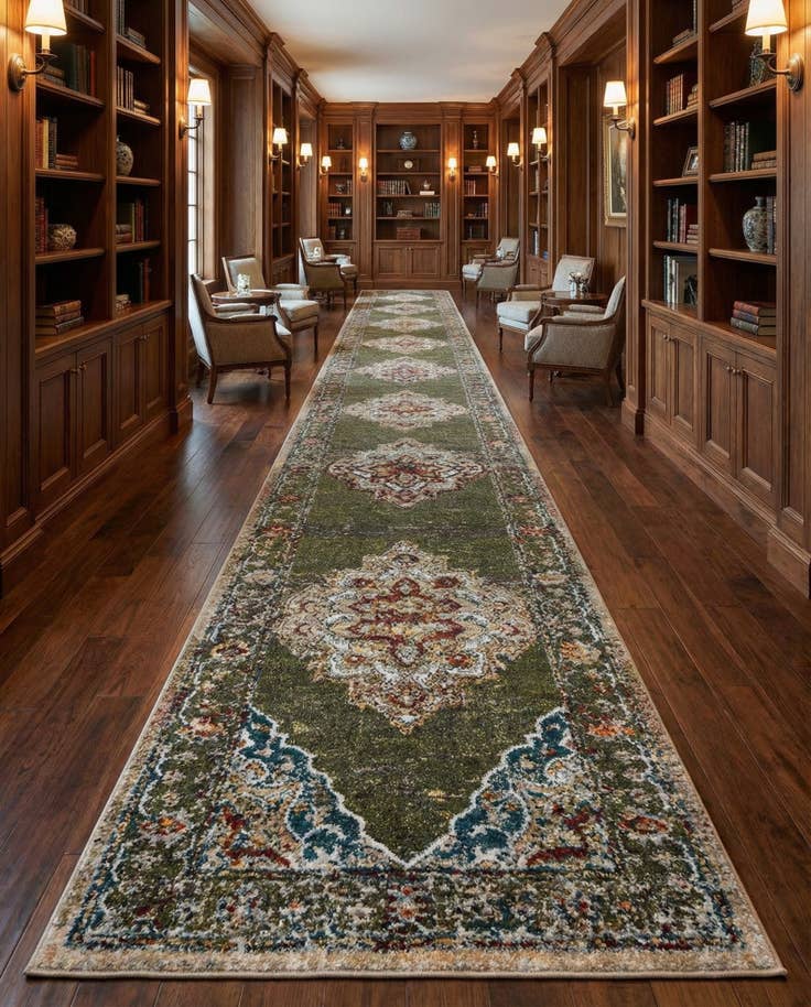 Detail image of 2' 7 x 19' 8 Isabella Runner Rug